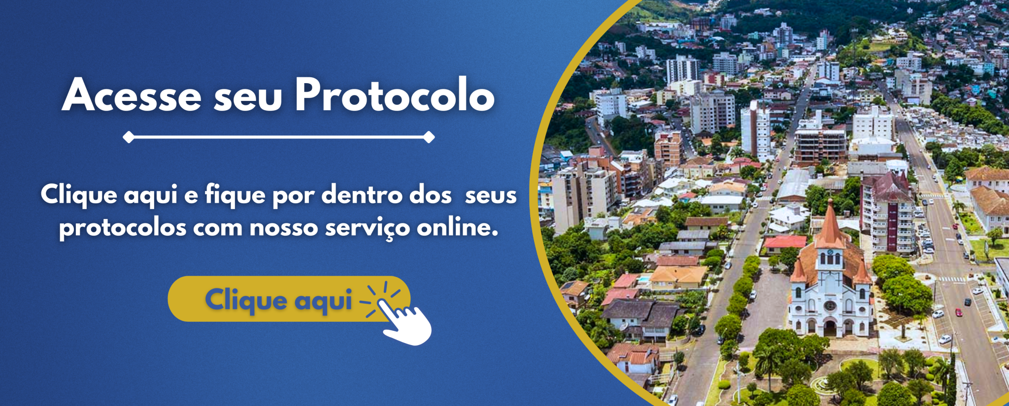 Banner Principal Desktop Site Registro de Imóveis de Videira